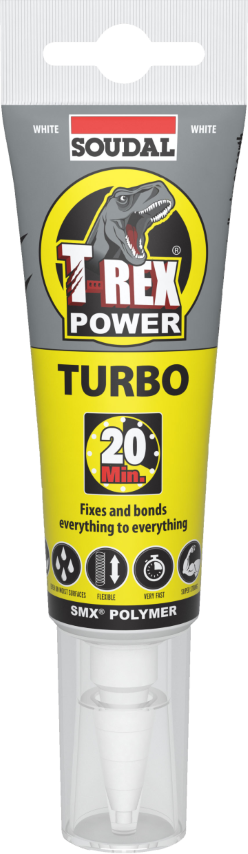 SOUDAL T-REX POWER TURBO - WHITE 125ML 